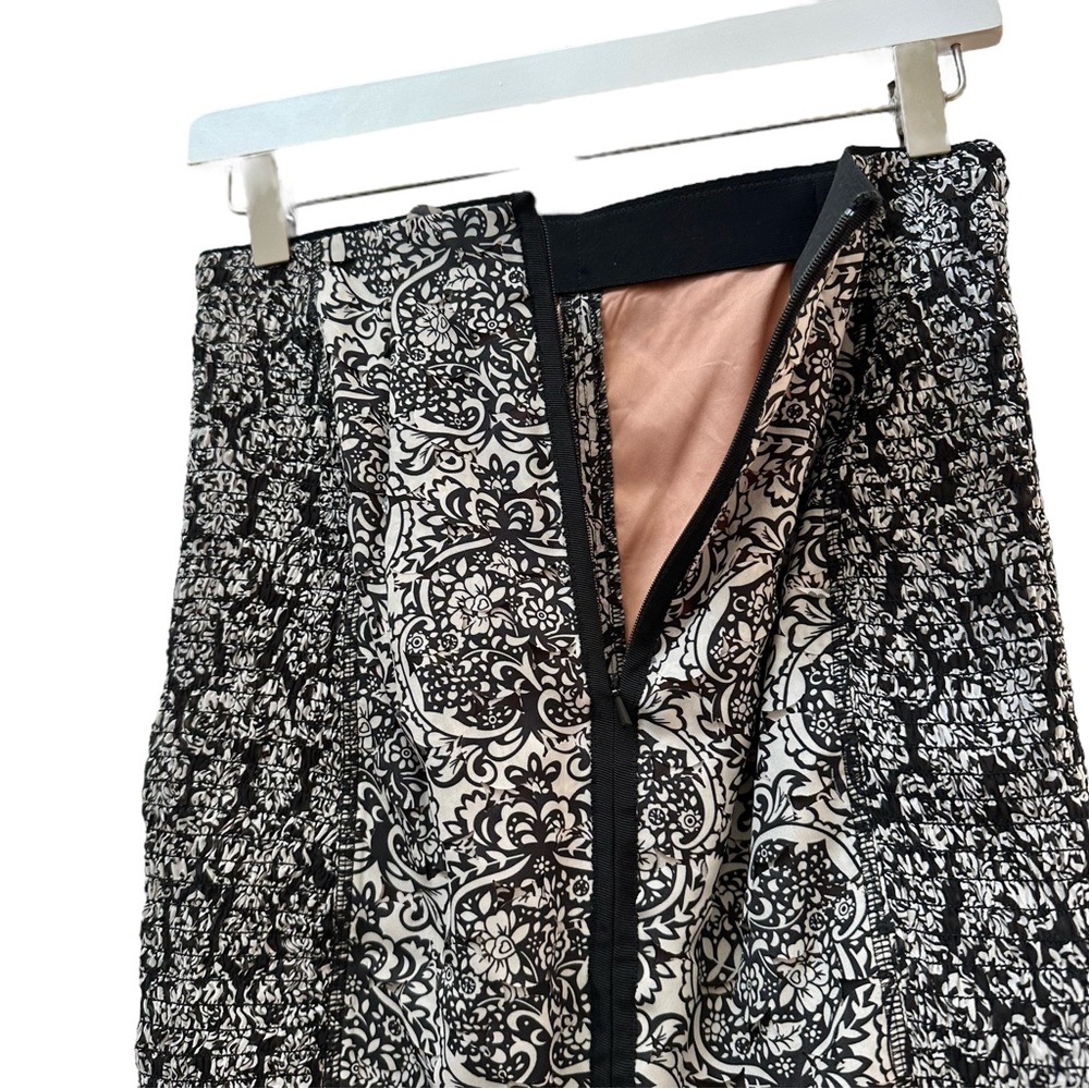 Anthropologie Beguile Pencil laser cut Skirt by Byron Lars  Size 0 NWT - Picture 9 of 14